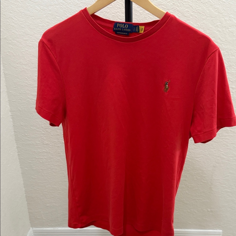 Polo by Ralph Lauren Classic Red Short Sleeve Tee